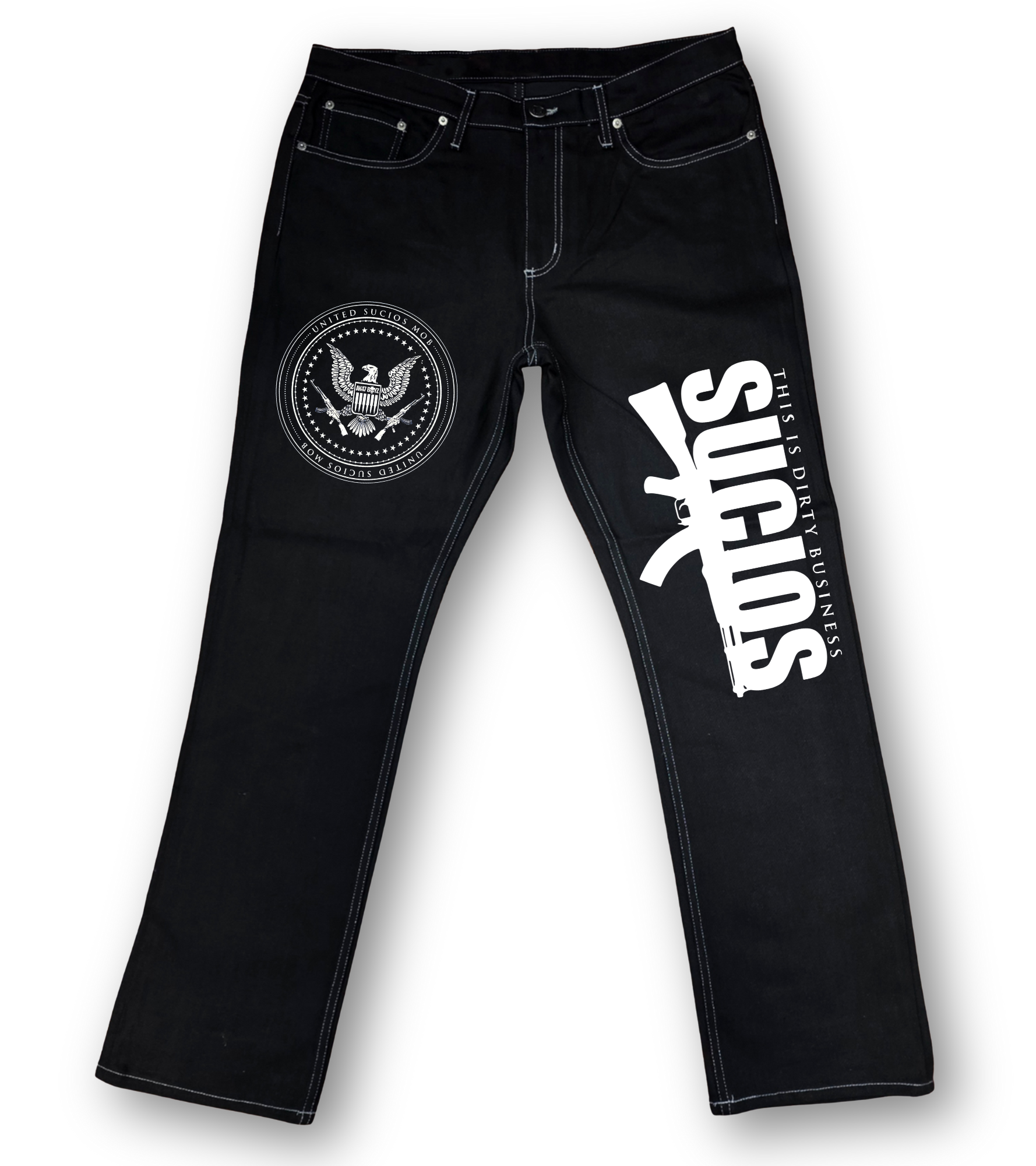 Sucios Original Eternal Jet Black Denim Jeans