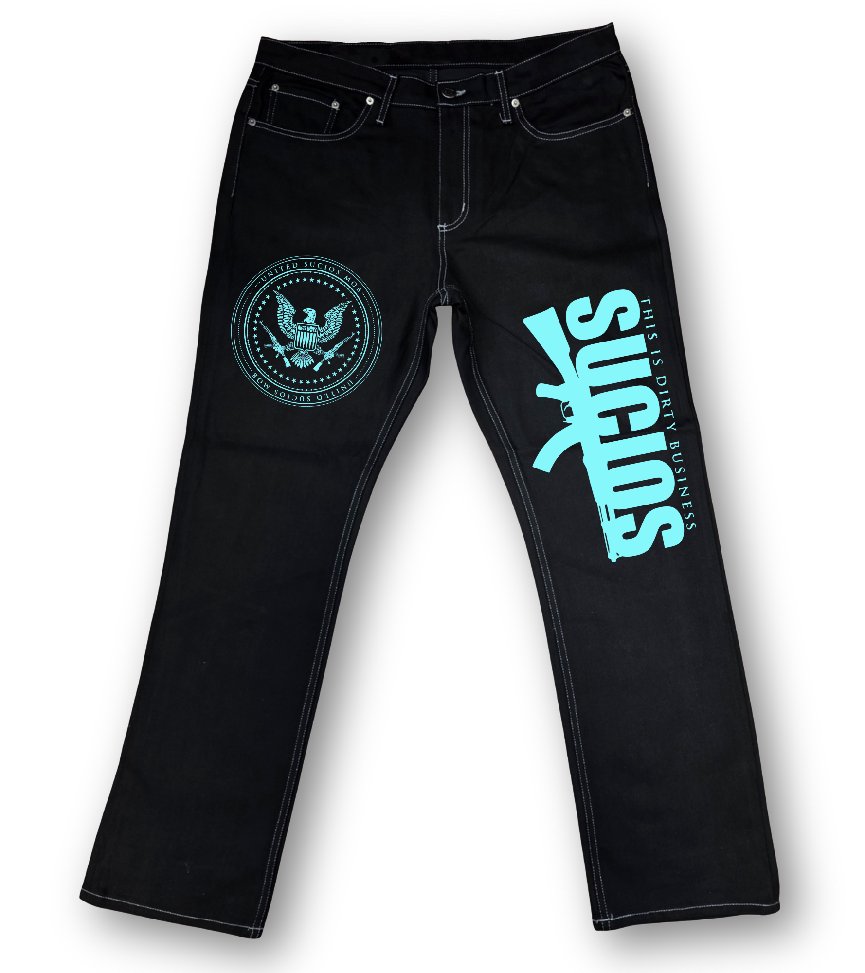 Sucios Original Eternal Jet Black Denim Jeans