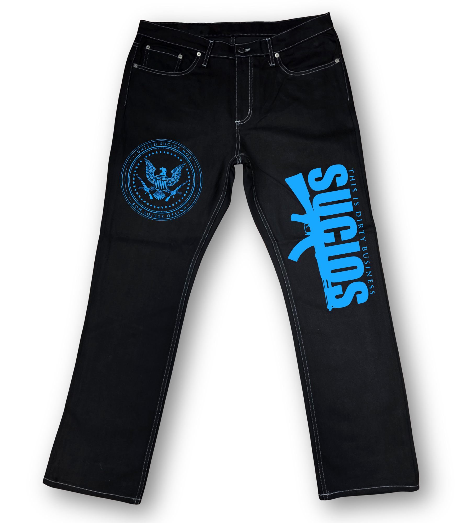 Sucios Original Eternal Jet Black Denim Jeans