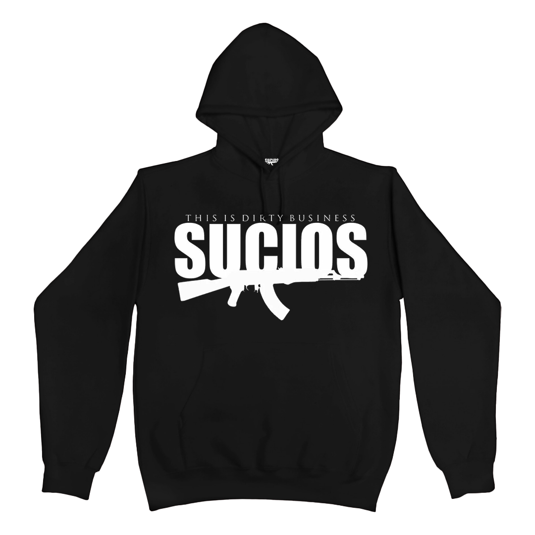 Sucios Original Logo Hoodie (Black)