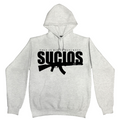Sucios Original Logo Hoodie (Gray)