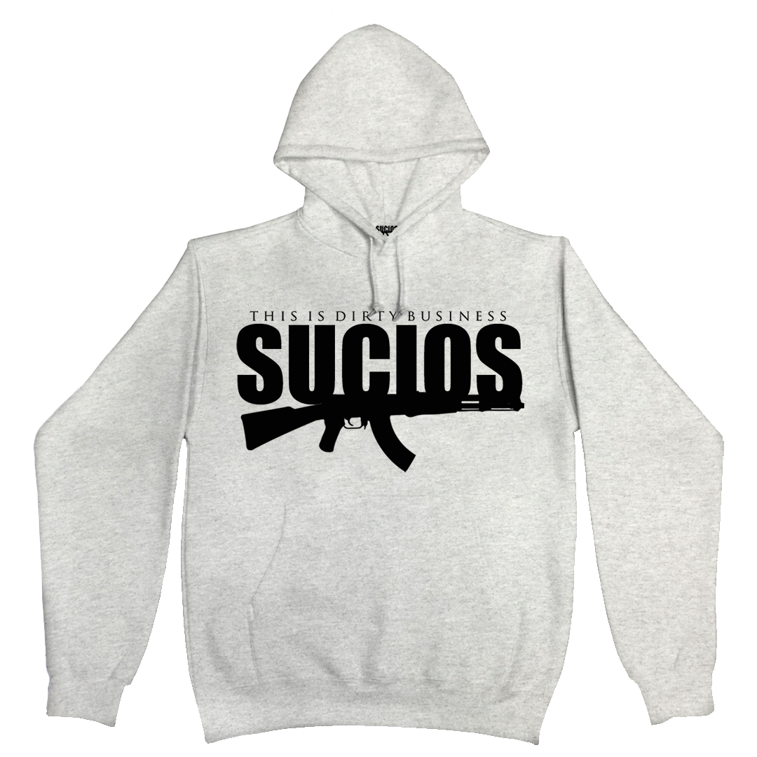 Sucios Original Logo Hoodie (Gray)