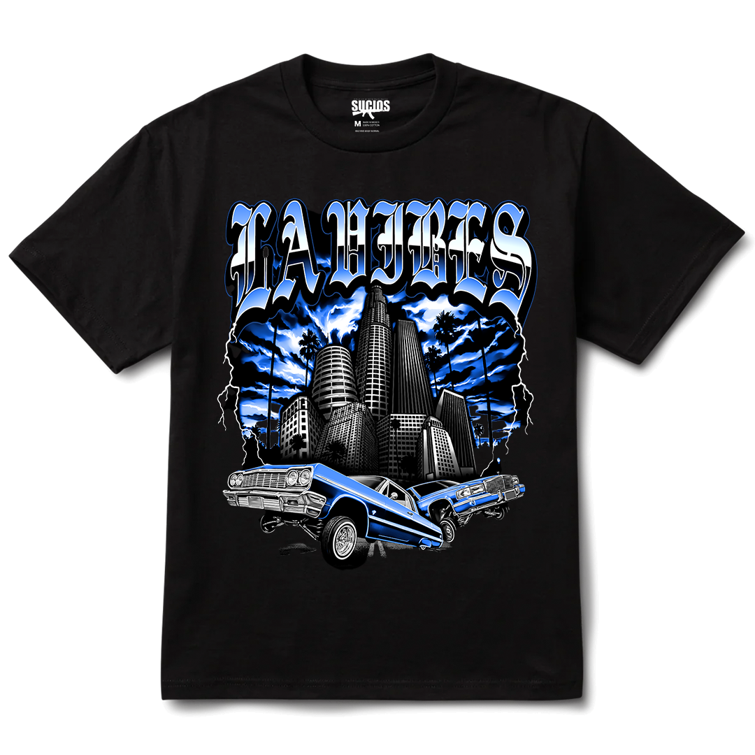 Sucios LA Vibes T-shirt (Black)