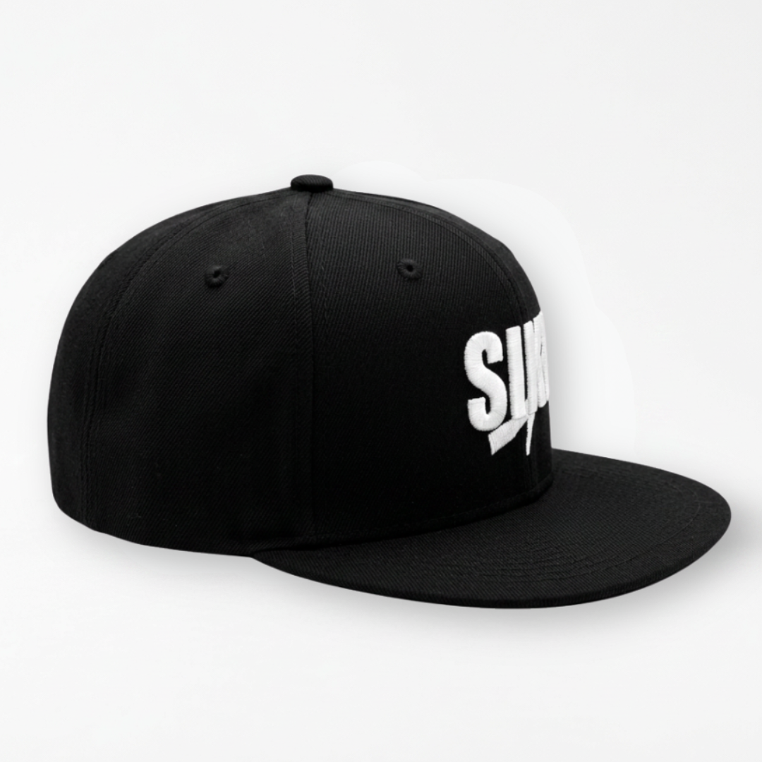 Sucios Original Logo Snapback Hat (Black)