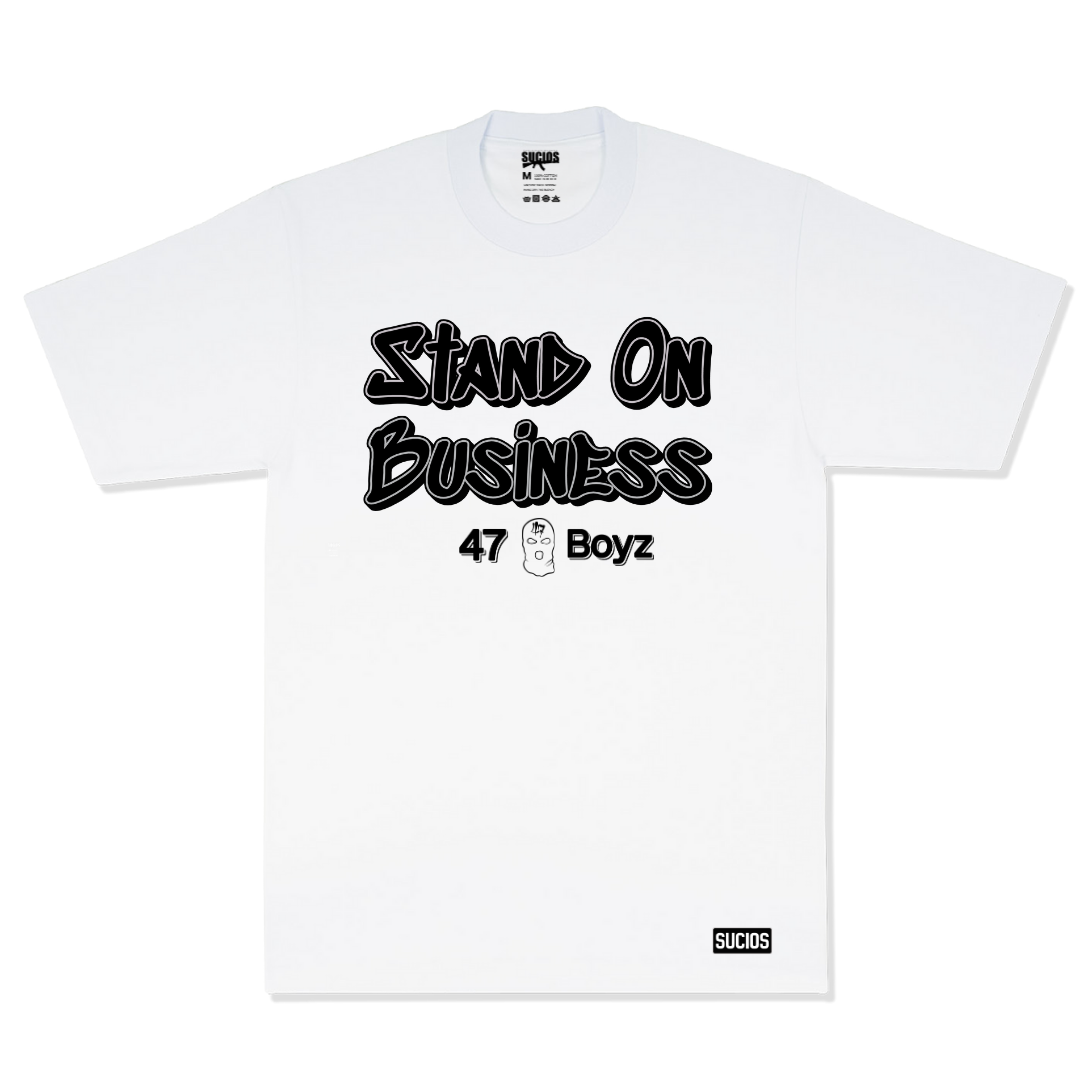 Sucios Stand on Business T-shirts (+4 colors)
