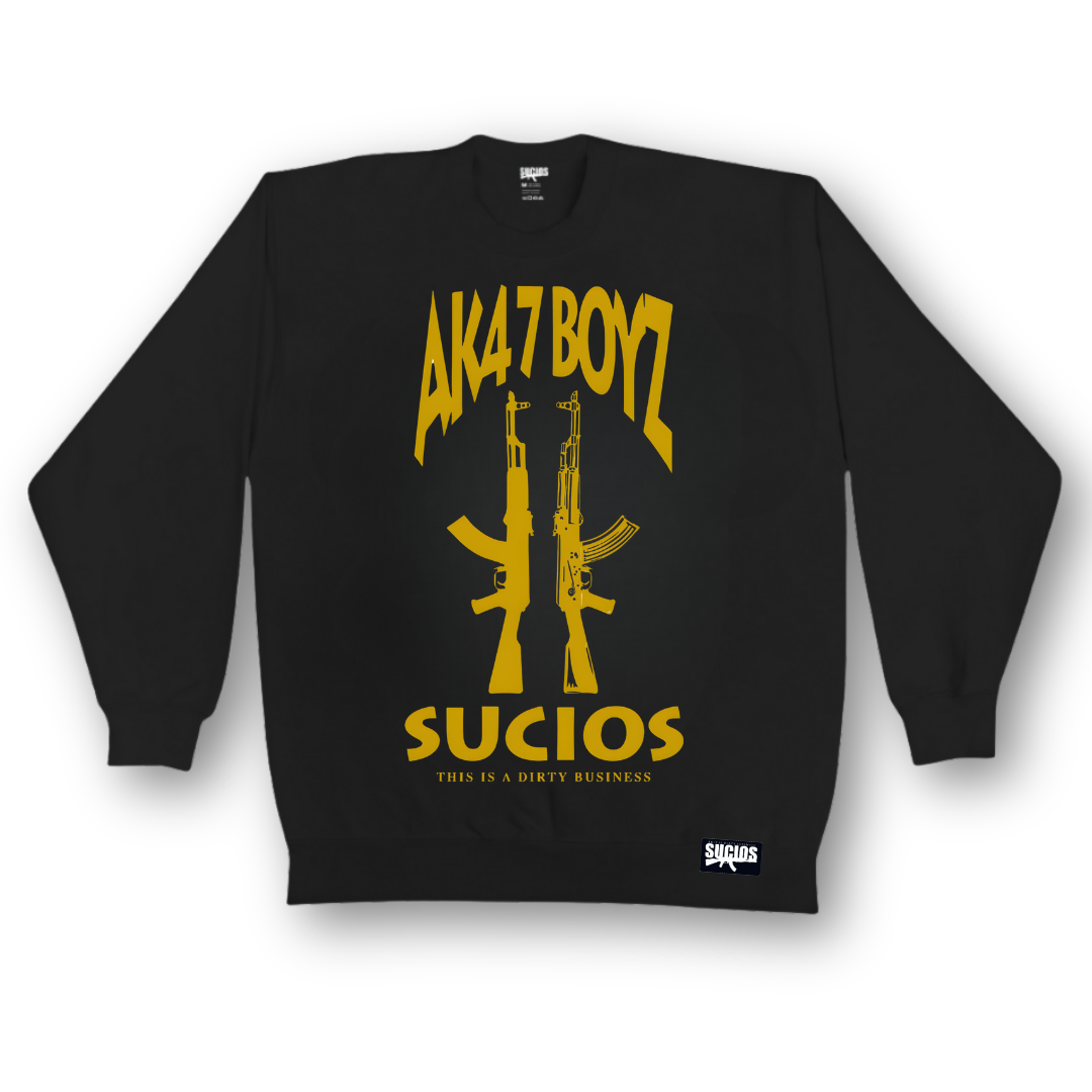 Sucios Ak47Boyz Crewneck (Black)