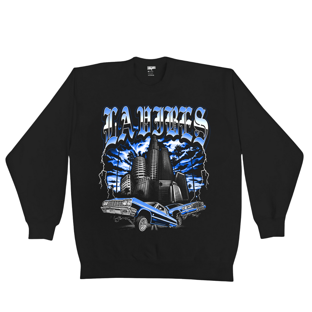 Sucios LA Vibes Crewneck (Black)