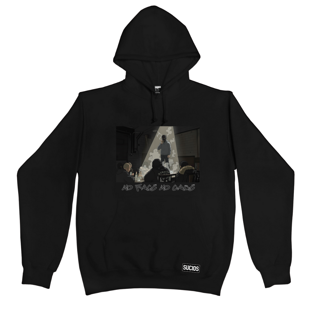 Sucios No Face No Case Hoodies (+2 colors)