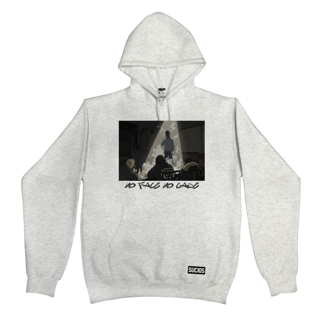 Sucios No Face No Case Hoodies (+2 colors)