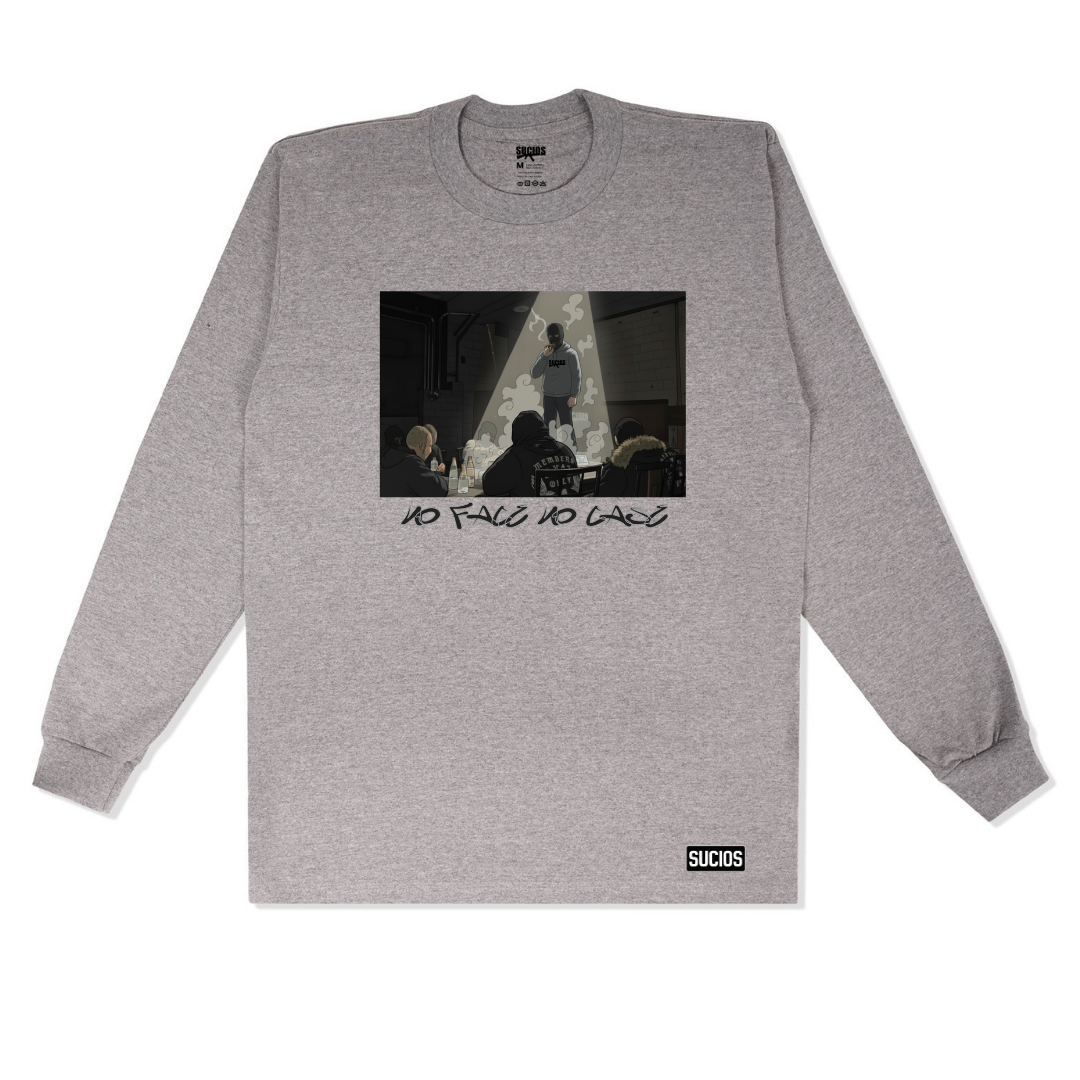 Sucios No Face No Case Long Sleeve (+4 colors)