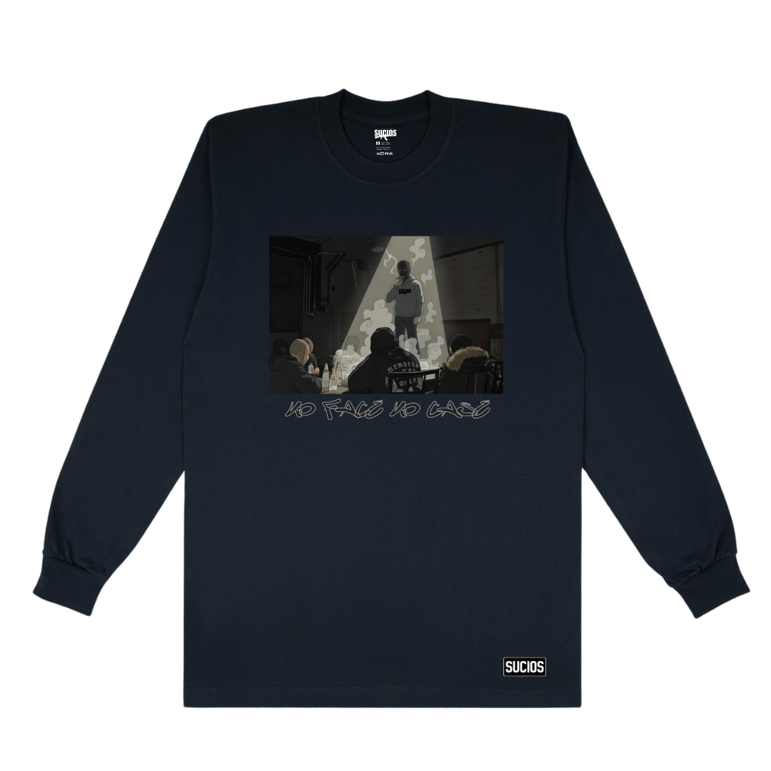 Sucios No Face No Case Long Sleeve (+4 colors)