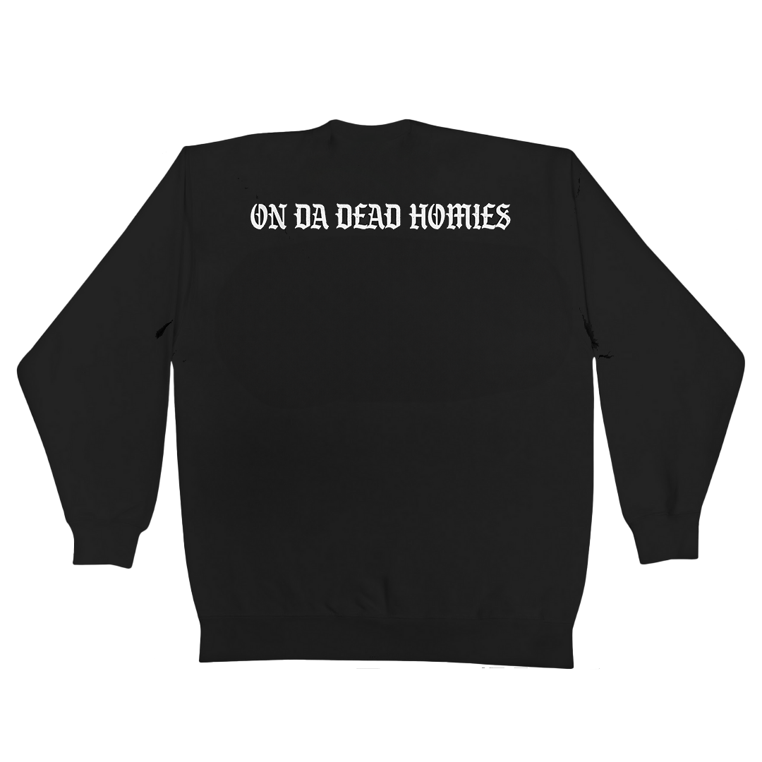 Sucios Blue Laces Crewneck (Black)